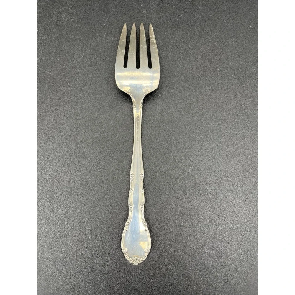 Sterling Silver Andante Cold Meat Serving Fork By Gorham Silver